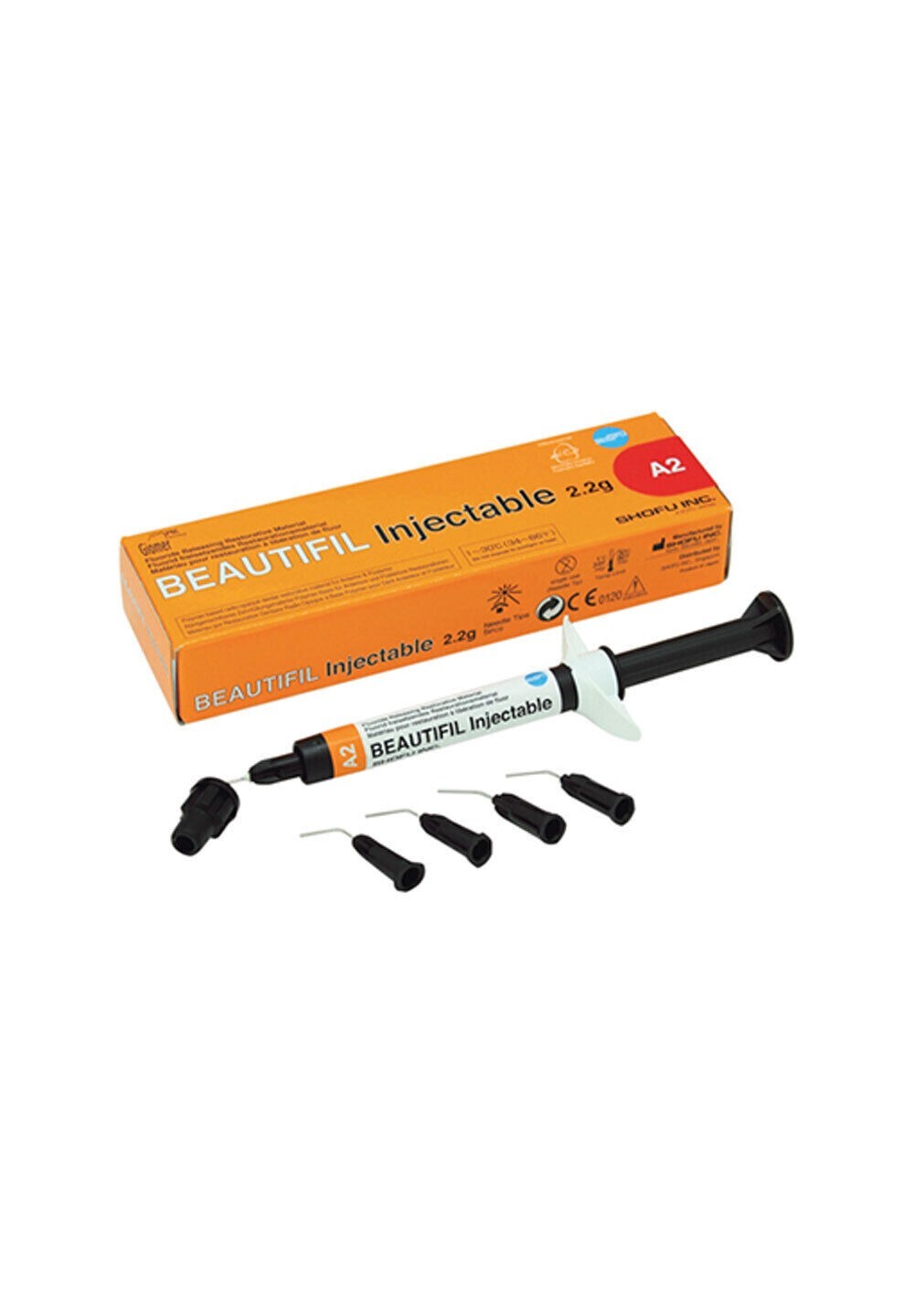 Shofu Beautifil Inje ctable for Dental Direct Veneers & Core Build Up 2.2gm