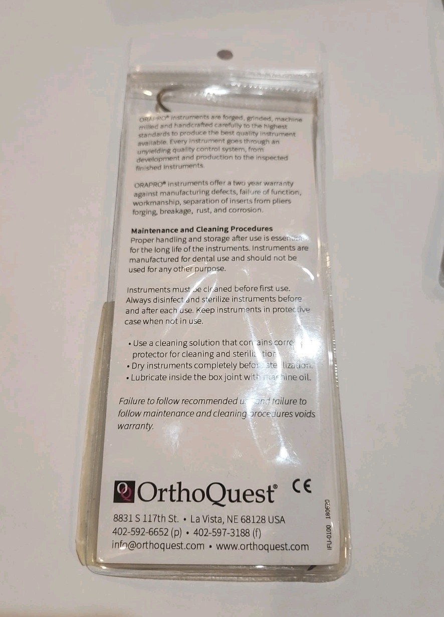 OrthoQuest Scaler Adhesive Remover G159