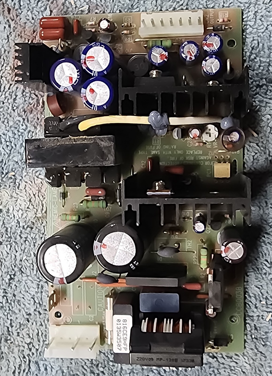 Carestream 8000 Kodak- Nemic-Lambada CCB003B Power Supply Board