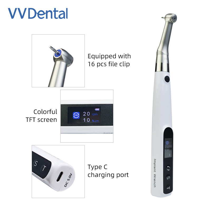Wireless LED Dental Smart Endo Moto for Root Canal Treatment