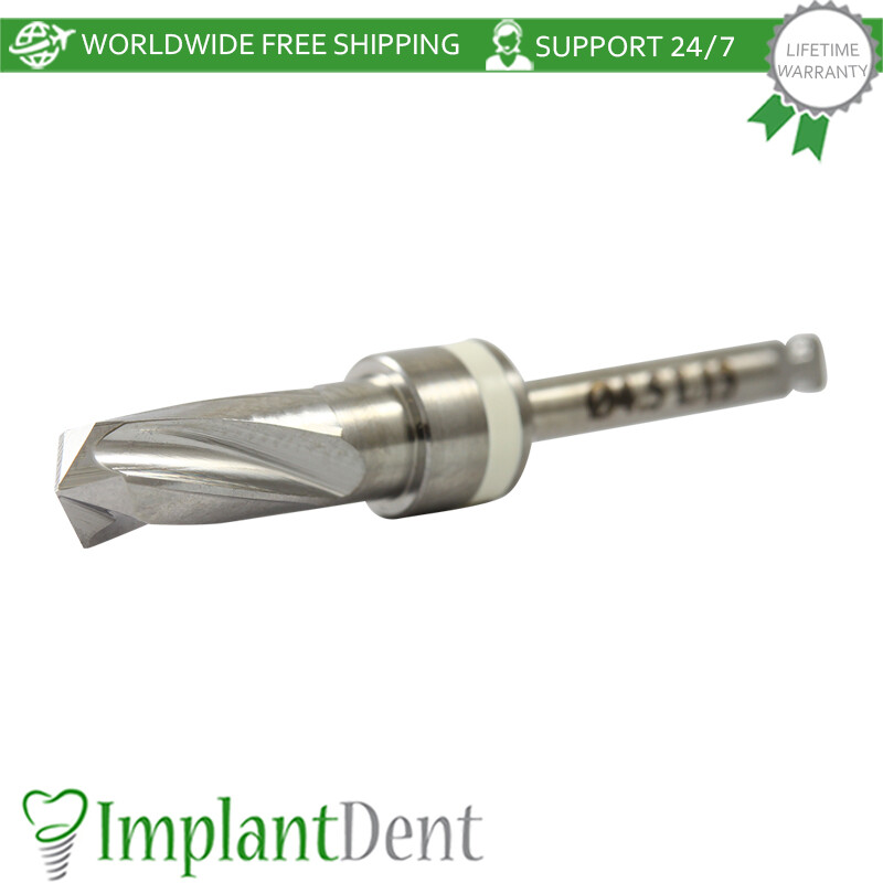1x Dental Integral Stopper Drill 4.5mm Stainless Steel Dentistry Tool