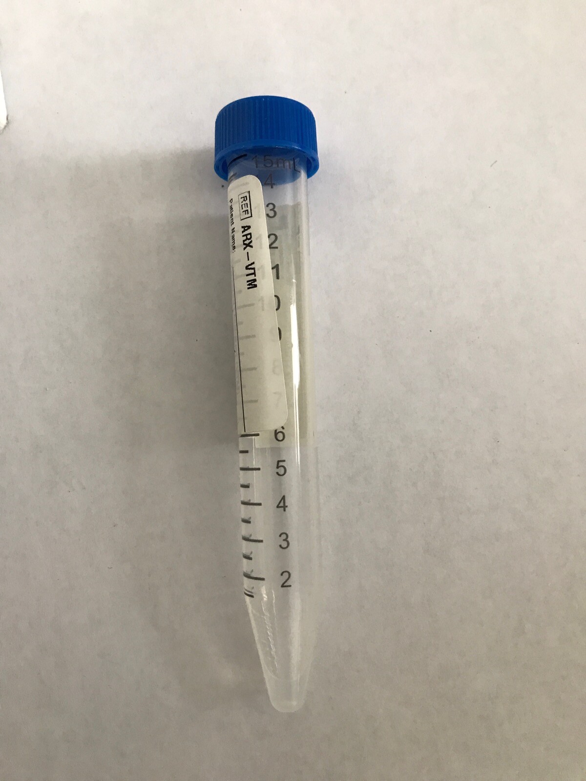 (47) ARX 15mL Graduated Viral Transport Medium VTM Tubes ARX-VTM