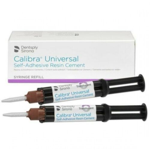 Dent*Sply Calibra Universal Self Adhesive Resin Cement Kit TR Shade 2 x 4.5g