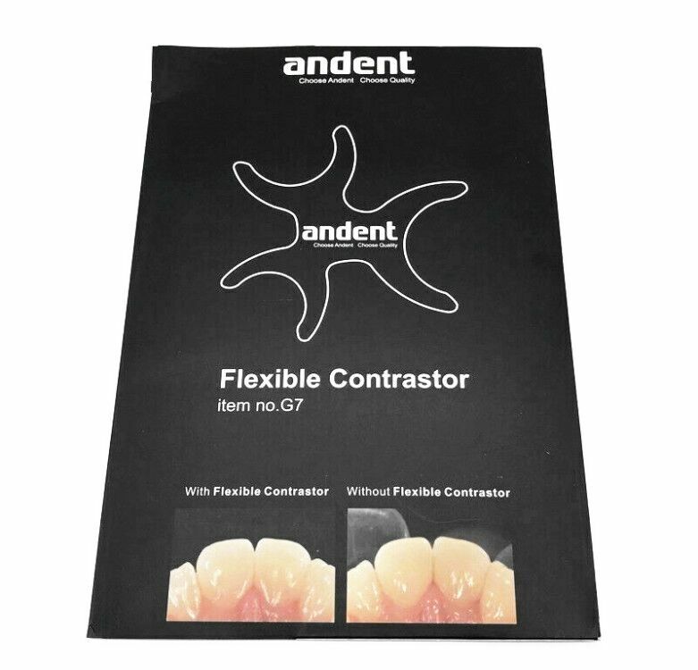 3Types Dental Black Flexible Contrastor Foldable Silicone Photo Background