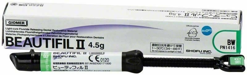 Shofu Beautifil II Universal Nano Hybrid Fluoride Releasing Composite 4.5gm