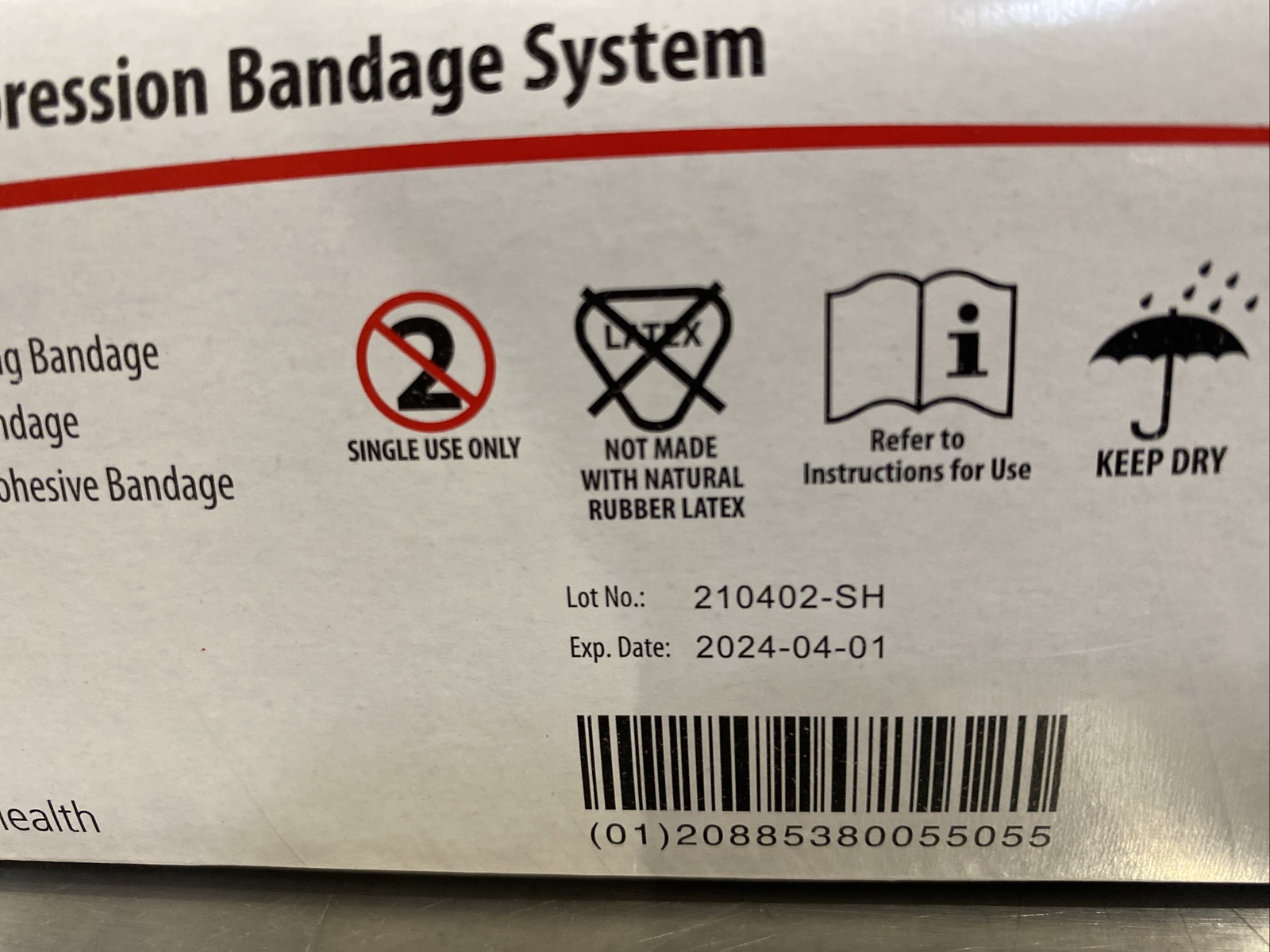 Cardinal Health Three-Layer Compression Bandage System – 1-one Kit