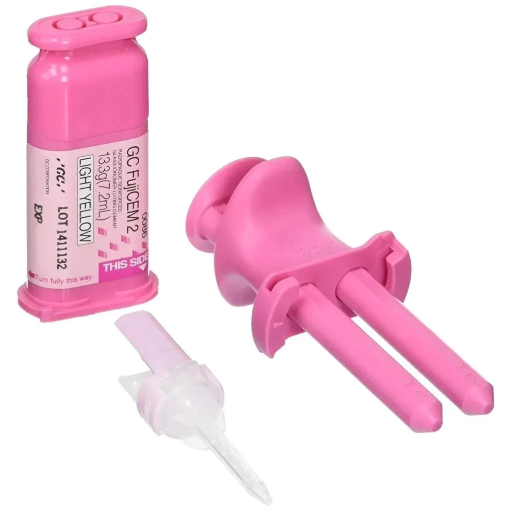 GC Fuji CEM 2 Resin Luting Dispenser For Dental Purpose (Free & Fast Shipping)