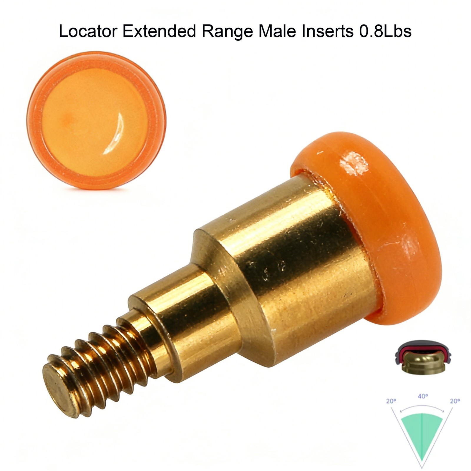 US Dental Overdenture repairs Replacement locator Male Implants Cap Inserts Set