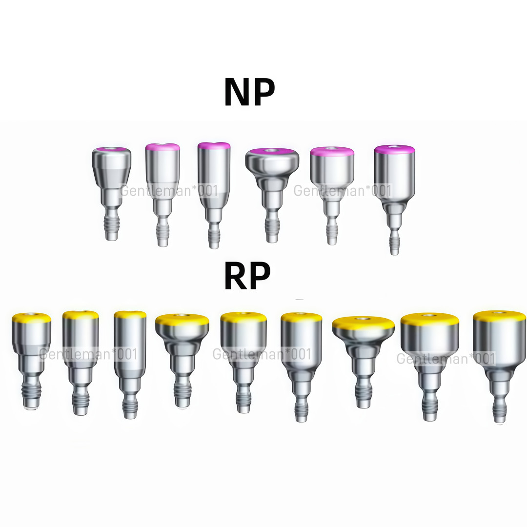Dental Healing Abutment Cap NP/RP Internal Conical Connect Fits Nobel Biocare