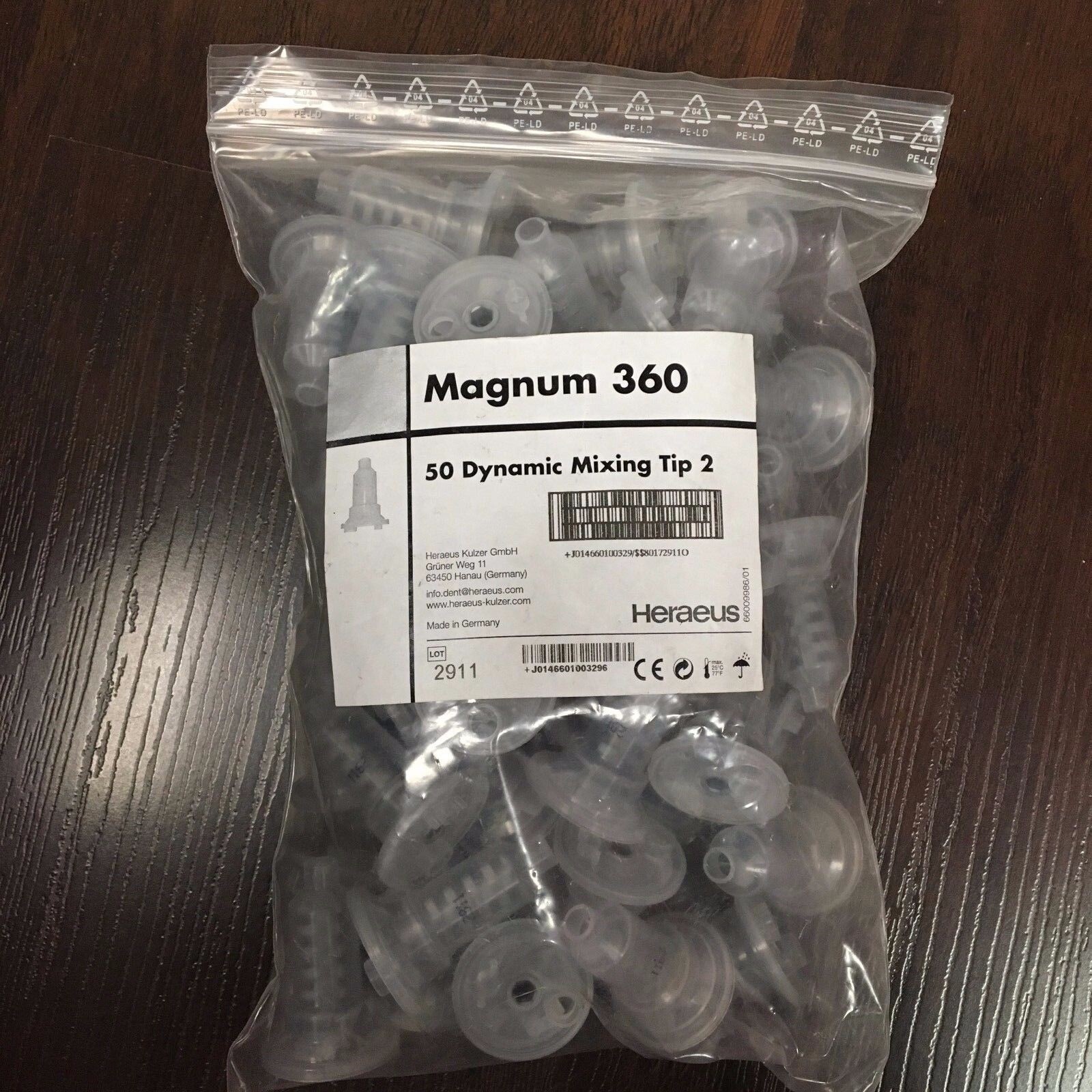 50 Dynamic Mixing Tips, Magnum 360, Gray, Kulzer #66009986