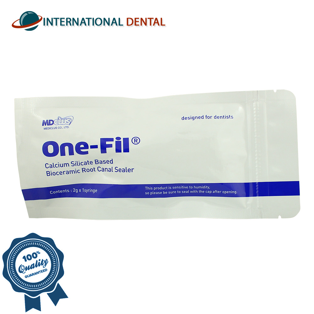 Dental Mediclus One-Fil Calcium SiIicate Based R00t Canaal Sealer 2g White Color