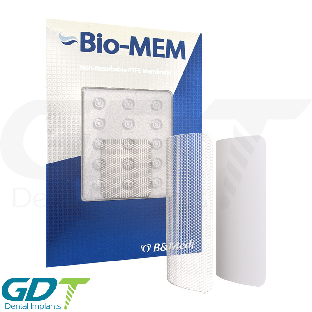 Non Resorbable PTFE Membrane Barrier 20mmX25mm Sterile Dental GBR Synthetic