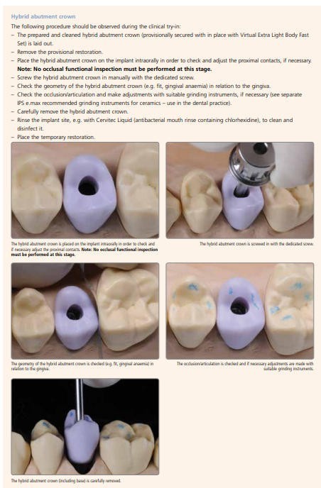 A16 Dental Lithium Disilicate Glass Ceramic Blocks with Positioning Holes Open