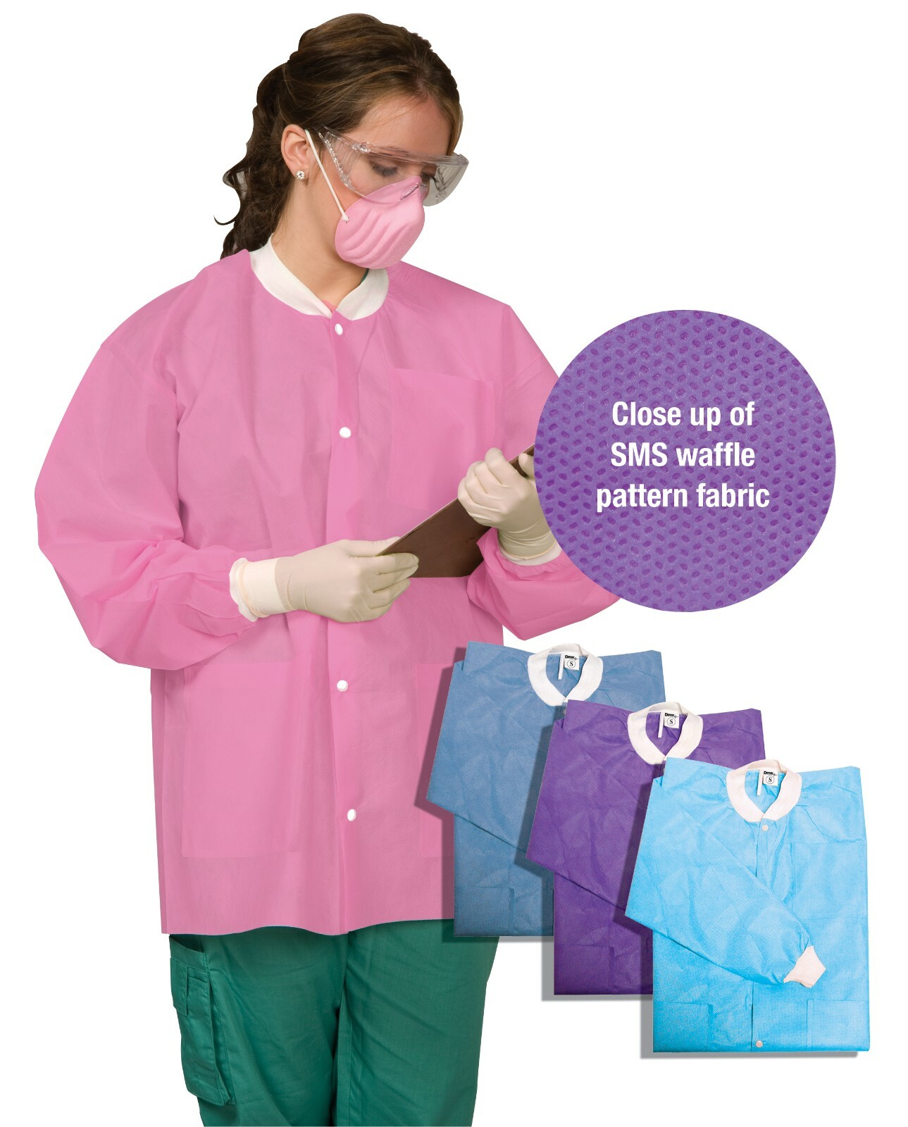 50 pcs Winner Dental Medical Hospital Win-Win Premium SMS Jackets PPE