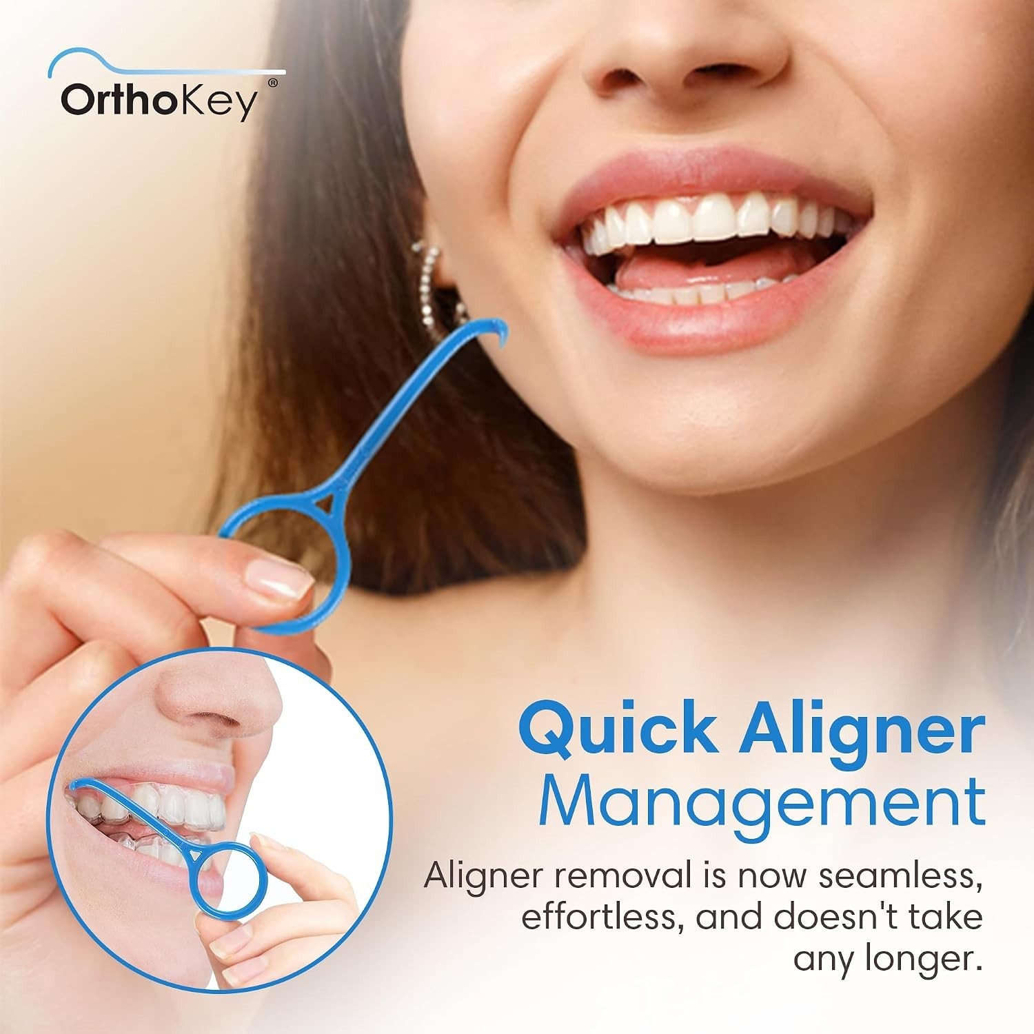 Clear Aligner Removal Tool – Dental Grade Invisalign Remover for Invisible Br…