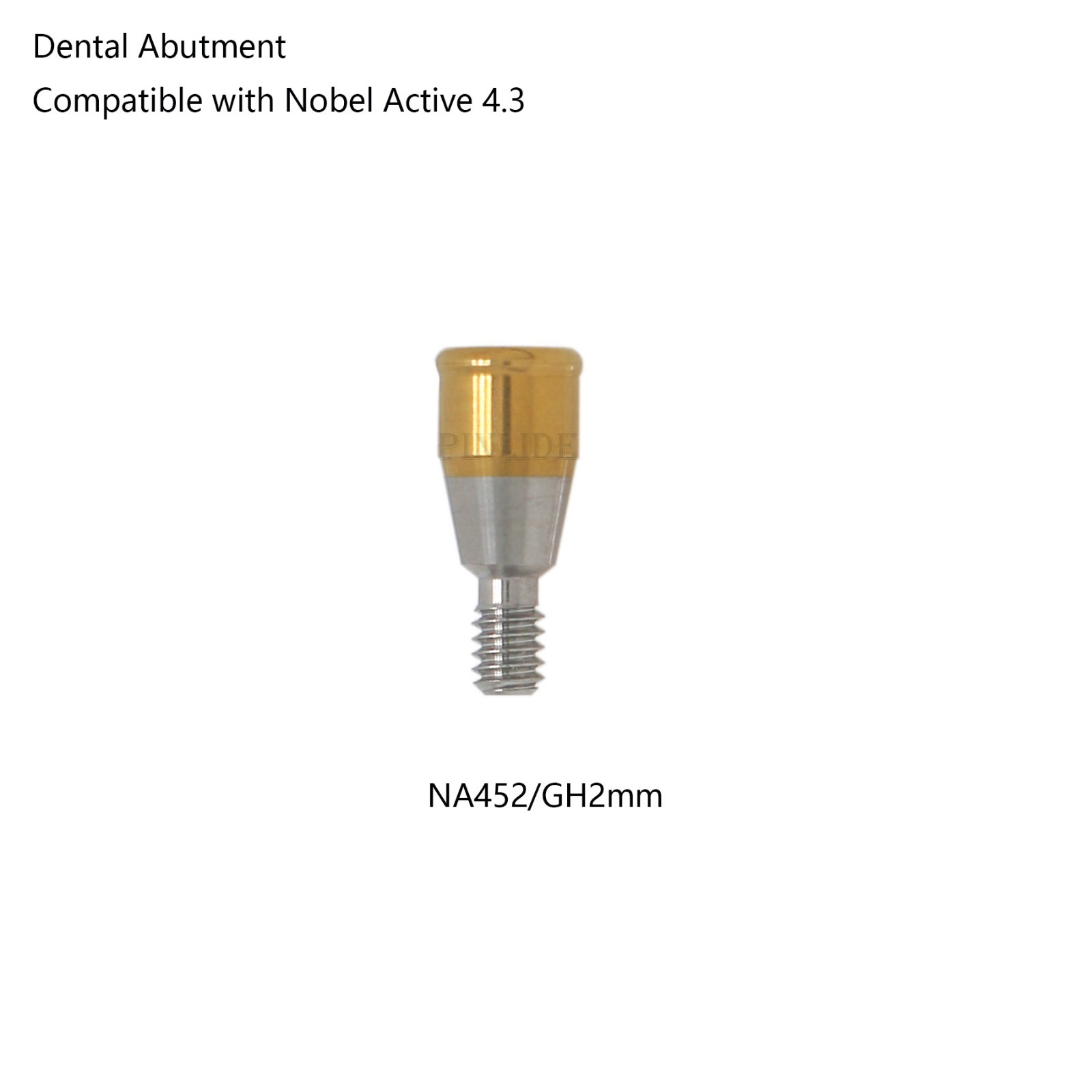 Locator Abutment Attachment Retention Cap Inserts Tool For Nobel Active RP 4.3mm