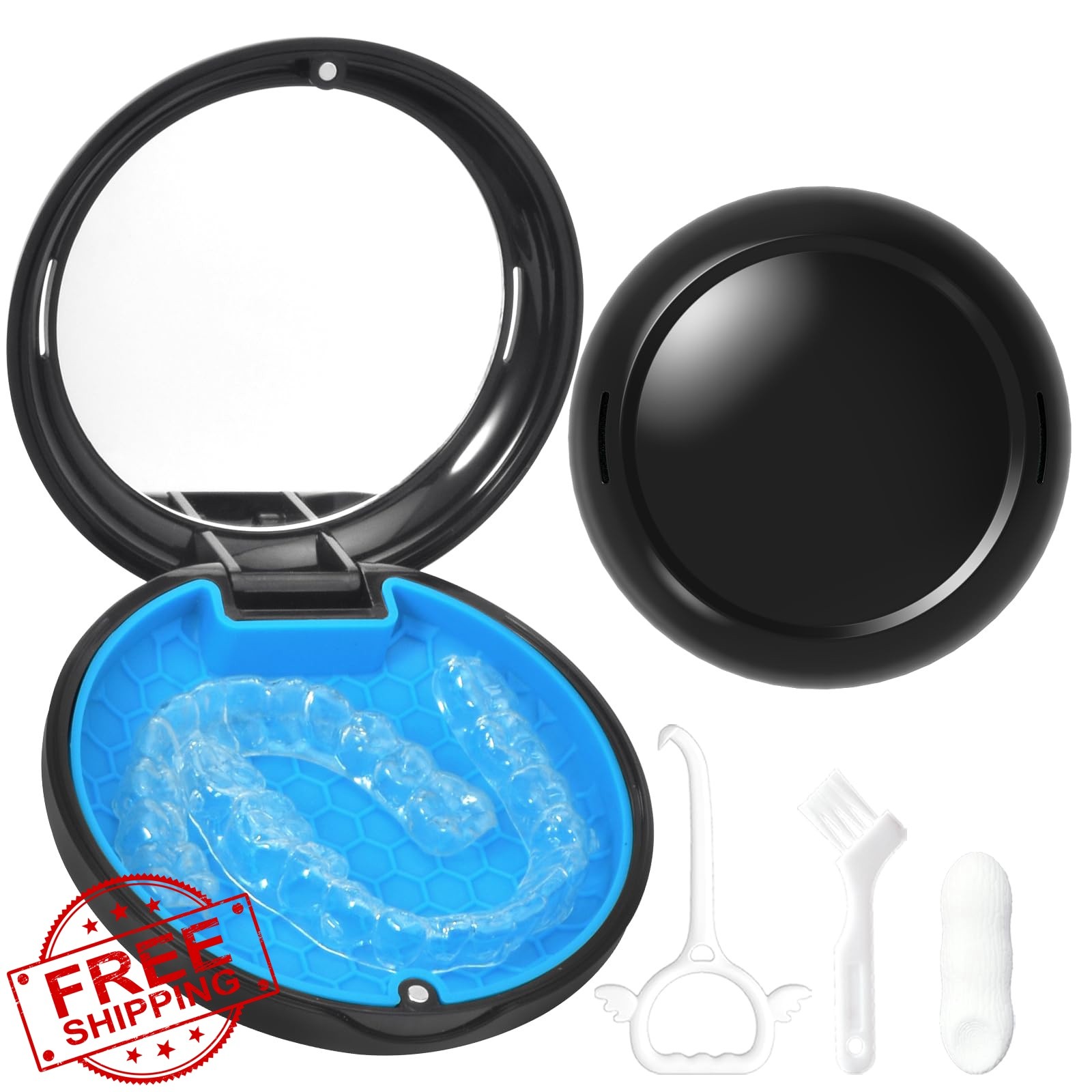 Gaboolo retainer case, black