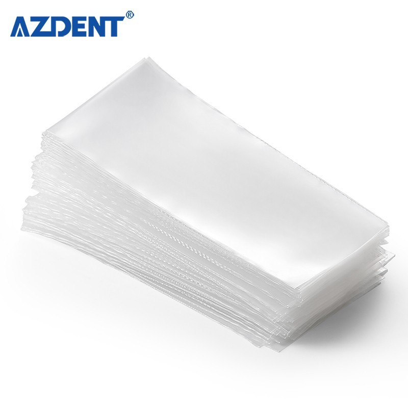AZDENT 200pcs/box Dental Panorama Bite Block Cover Sleeves/Protective Film/1″x2″