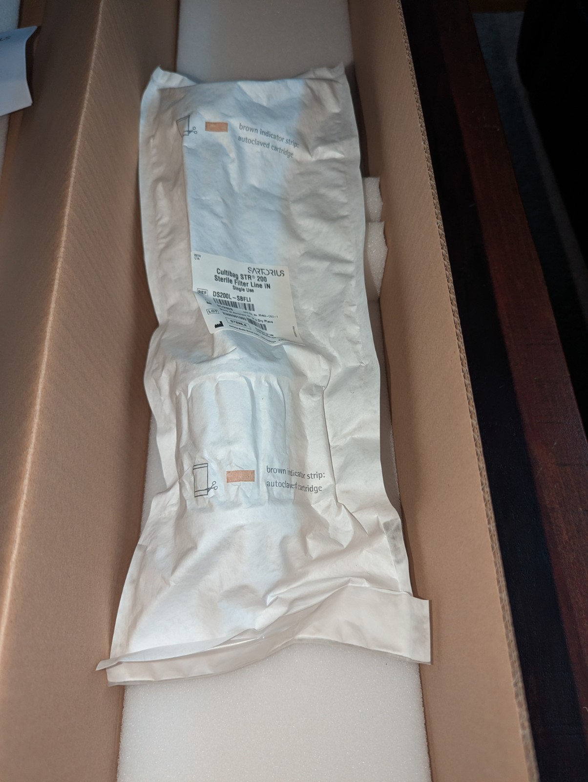 SARTORIUS Biostat CultiBag STR 200 Sterile Filter Line IN DS200L-SBFLI 2026