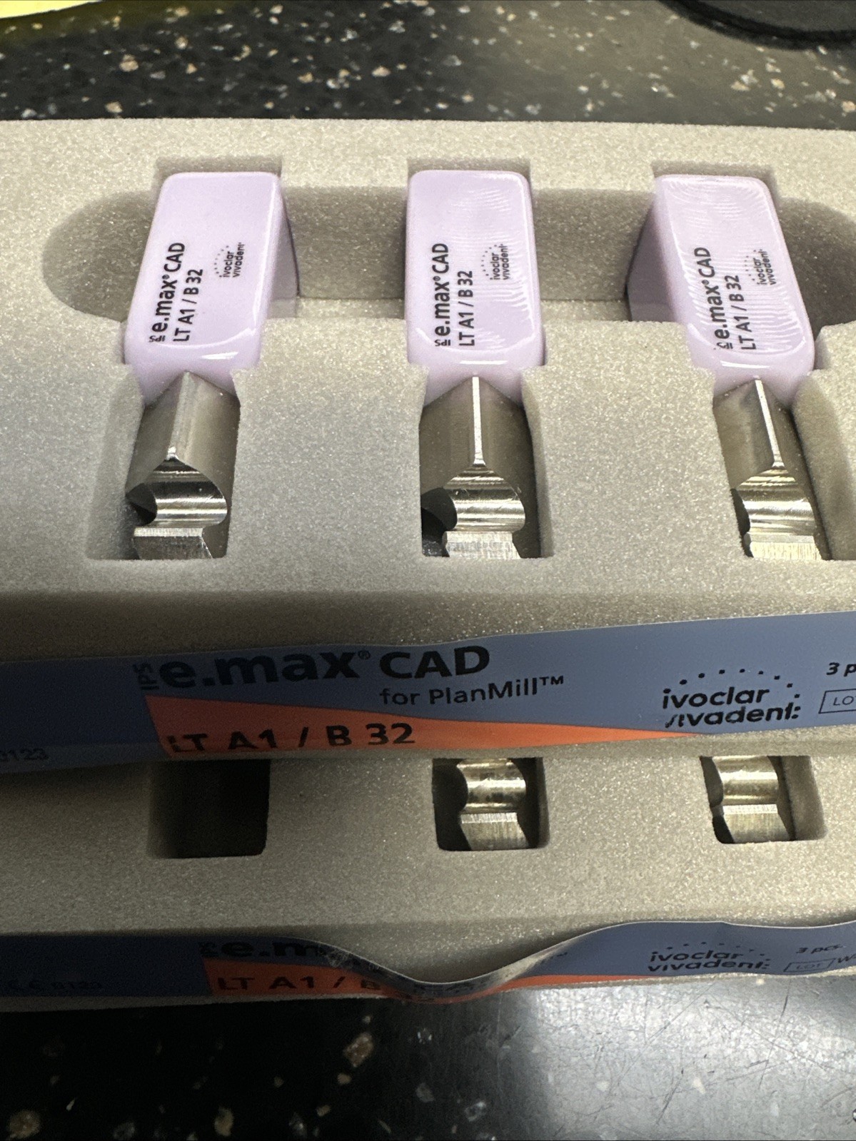 Ivoclar IPS Emax LT A1 / B32 FOR E4D Sold Individually Per Block Bridge