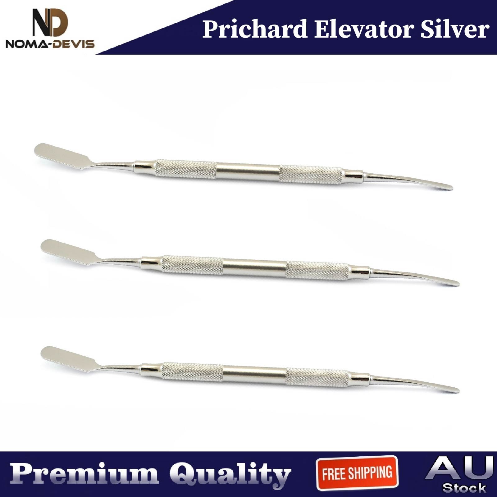 Surgery Tissue Oral Instruments Dental Implants Periosteal Prichard Elevators X3