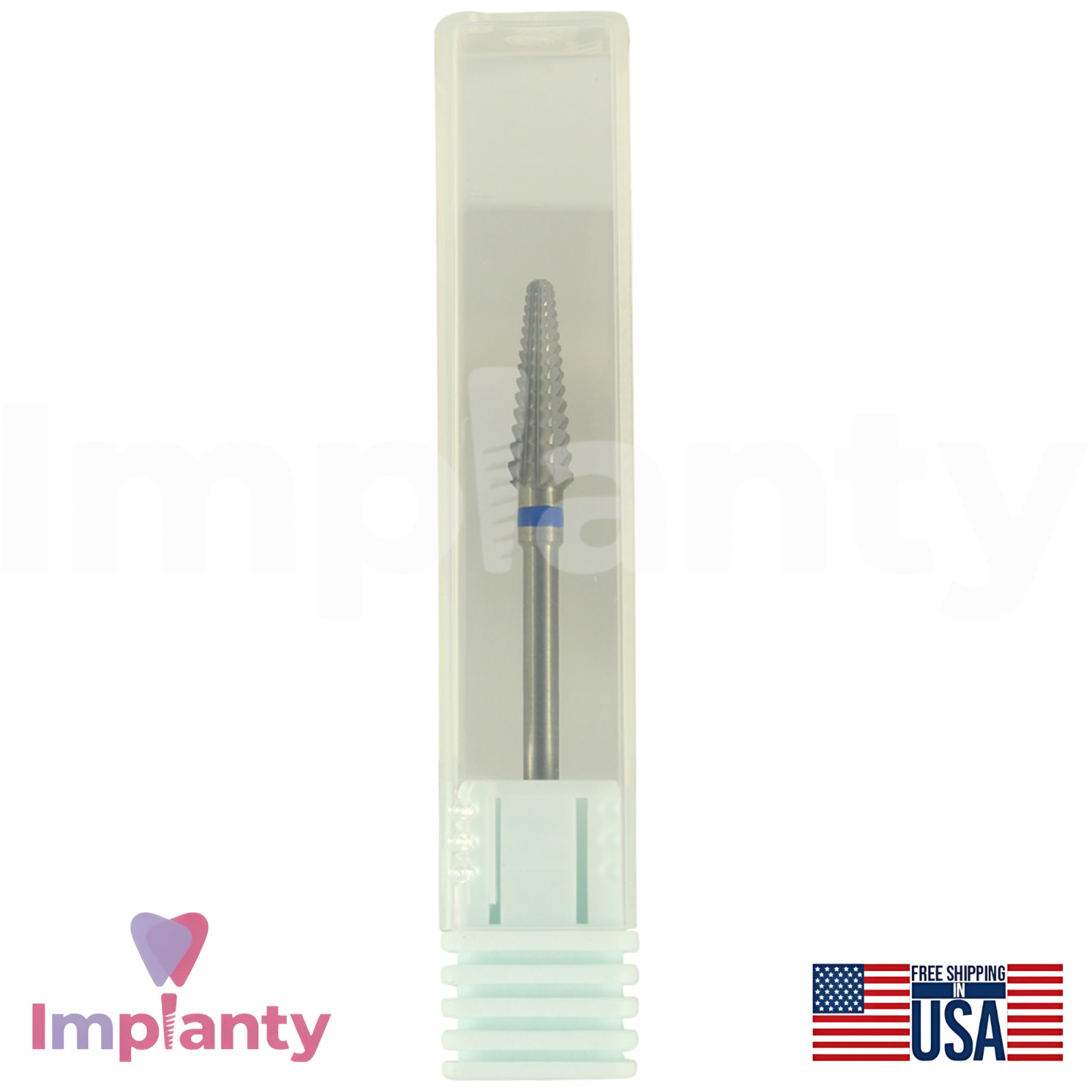 Spiral Cut Standard Grit Carbide Dental Bur Ø4.5mm x 14mm 5001202 Dentistry Tool
