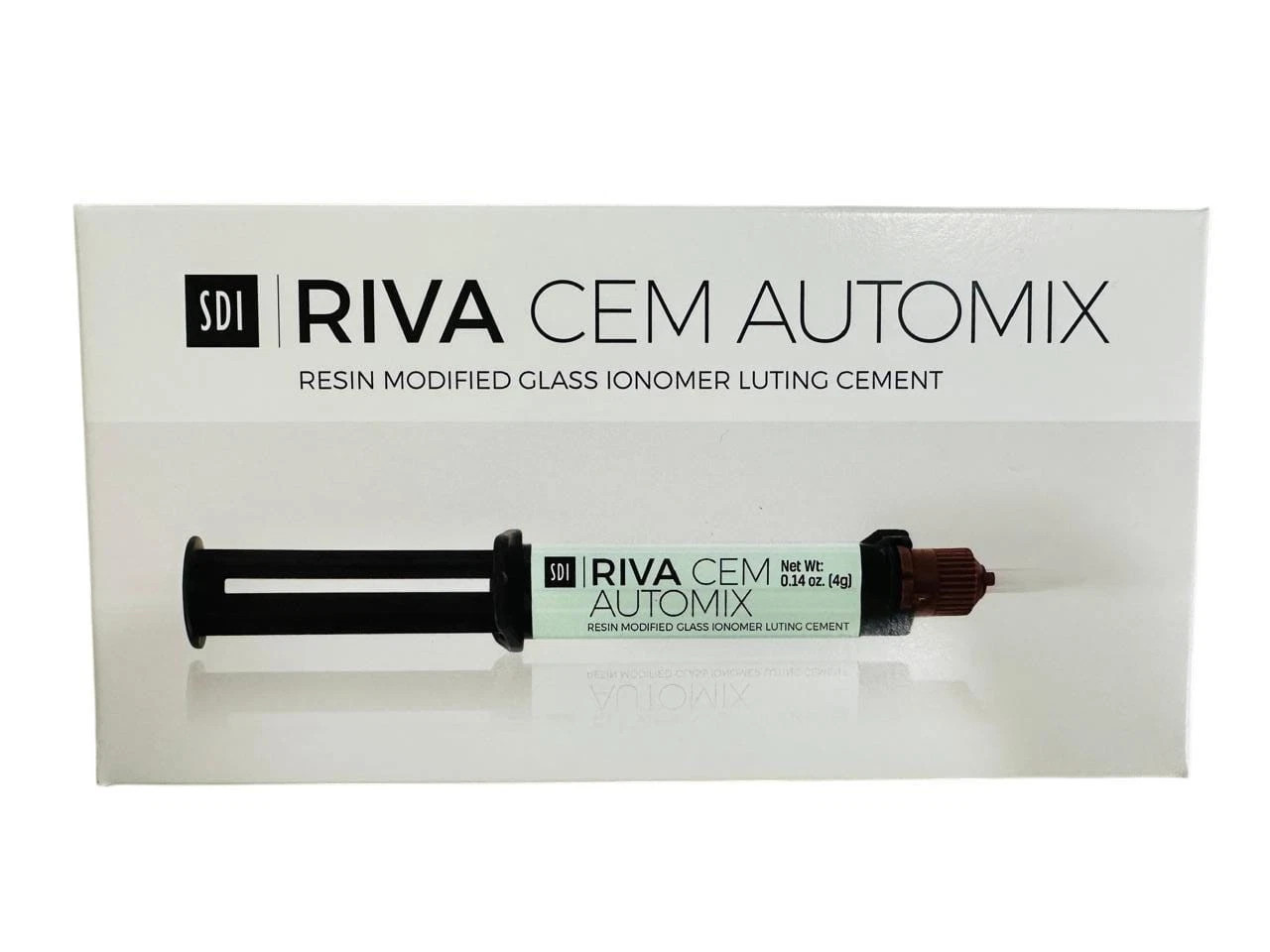 SDI RivaCem Automix Radiopaque Resin Modified Glass Ionomer Luting Cement