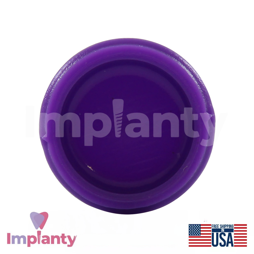 10x Dental Rigid Silicone Caps For Lock Overdenture Attachment 2700g Dentistry