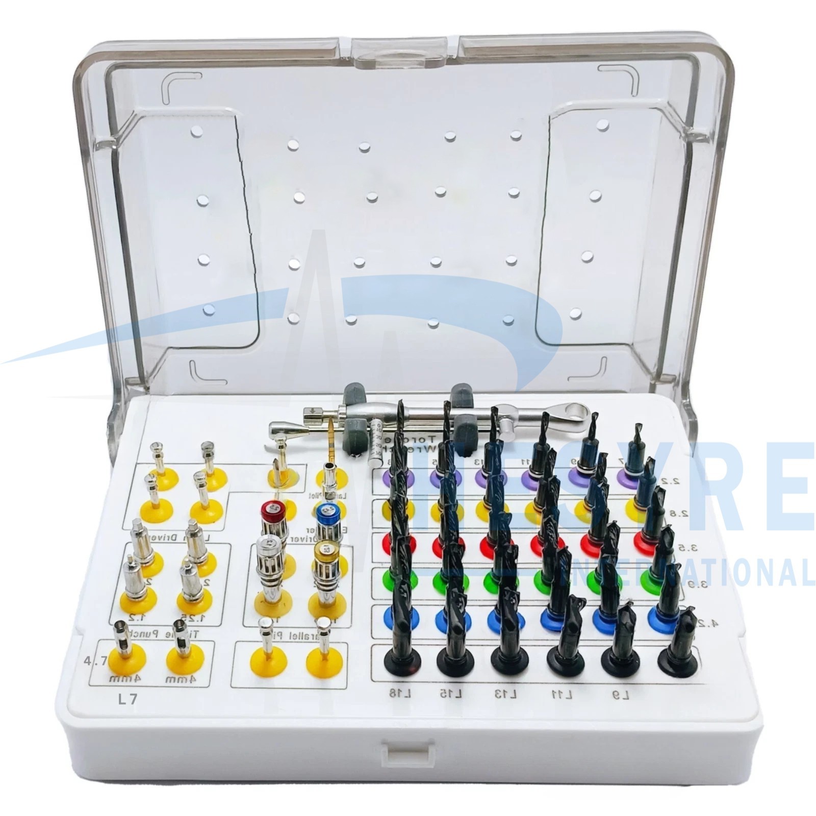 Fully Guided Drills Set Universal Dental Guide & Positioning Kit