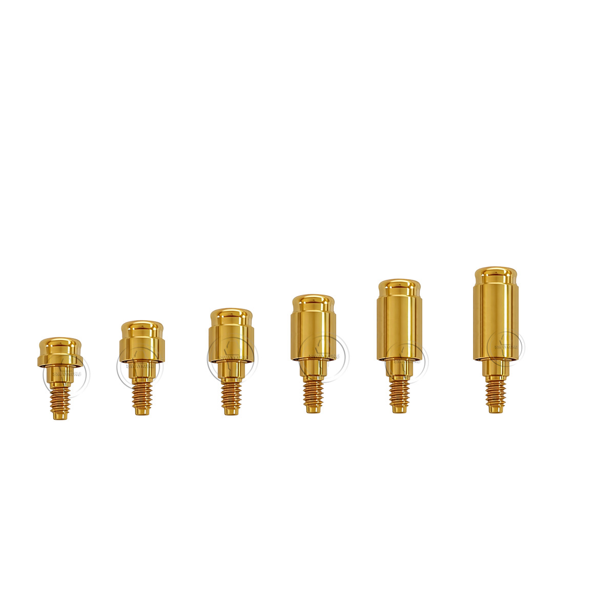 Locator abutment full Set Male cap kit Tools fit to Sweden&Martina-4.25 GH1-6