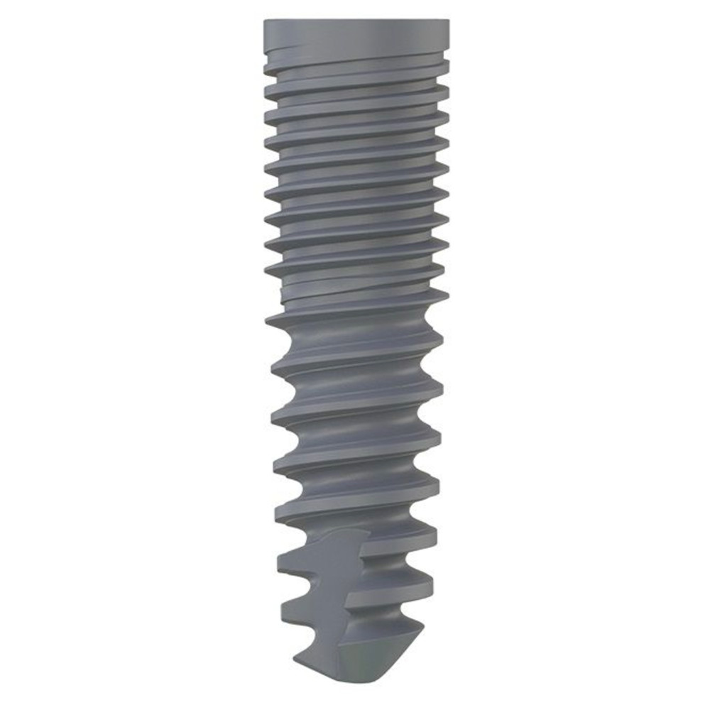 10pcs Dental Spiral Smart Dual Thread Fixture Int Hex 2.42mm Titanium Lab