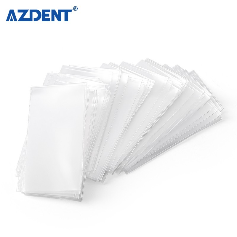 AZDENT 200pcs/box Dental Panorama Bite Block Cover Sleeves/Protective Film/1″x2″