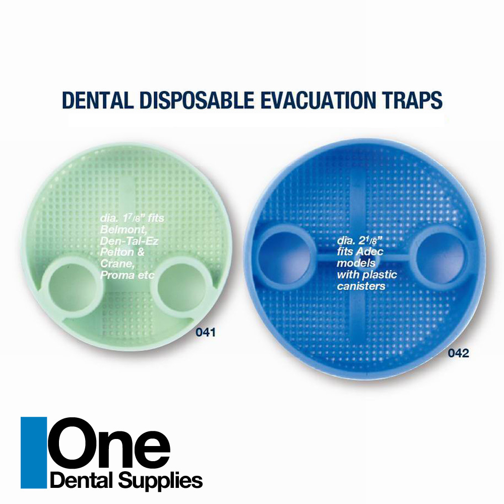 Dental Disposable Evacuation Traps 100 pcs
