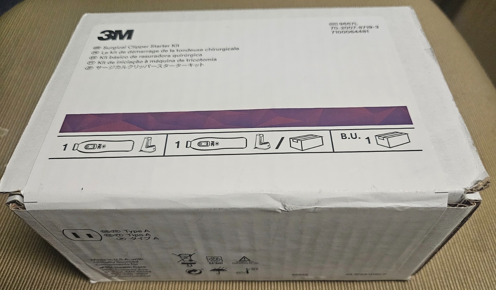 3M Surgical Clipper REF 9667L Brand new sealed in box