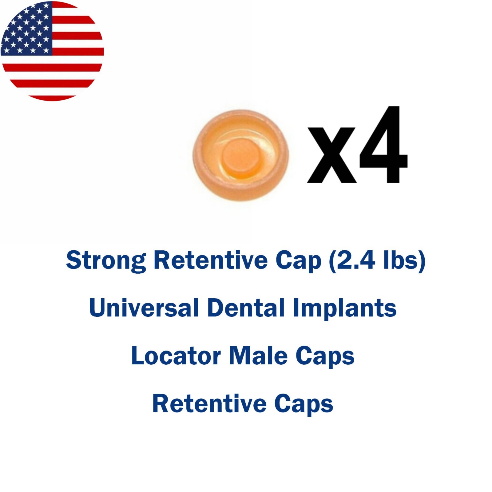 US Locator Attachment Abutment Regular for Hiossen ET Osstem TS Implants 1-7mm