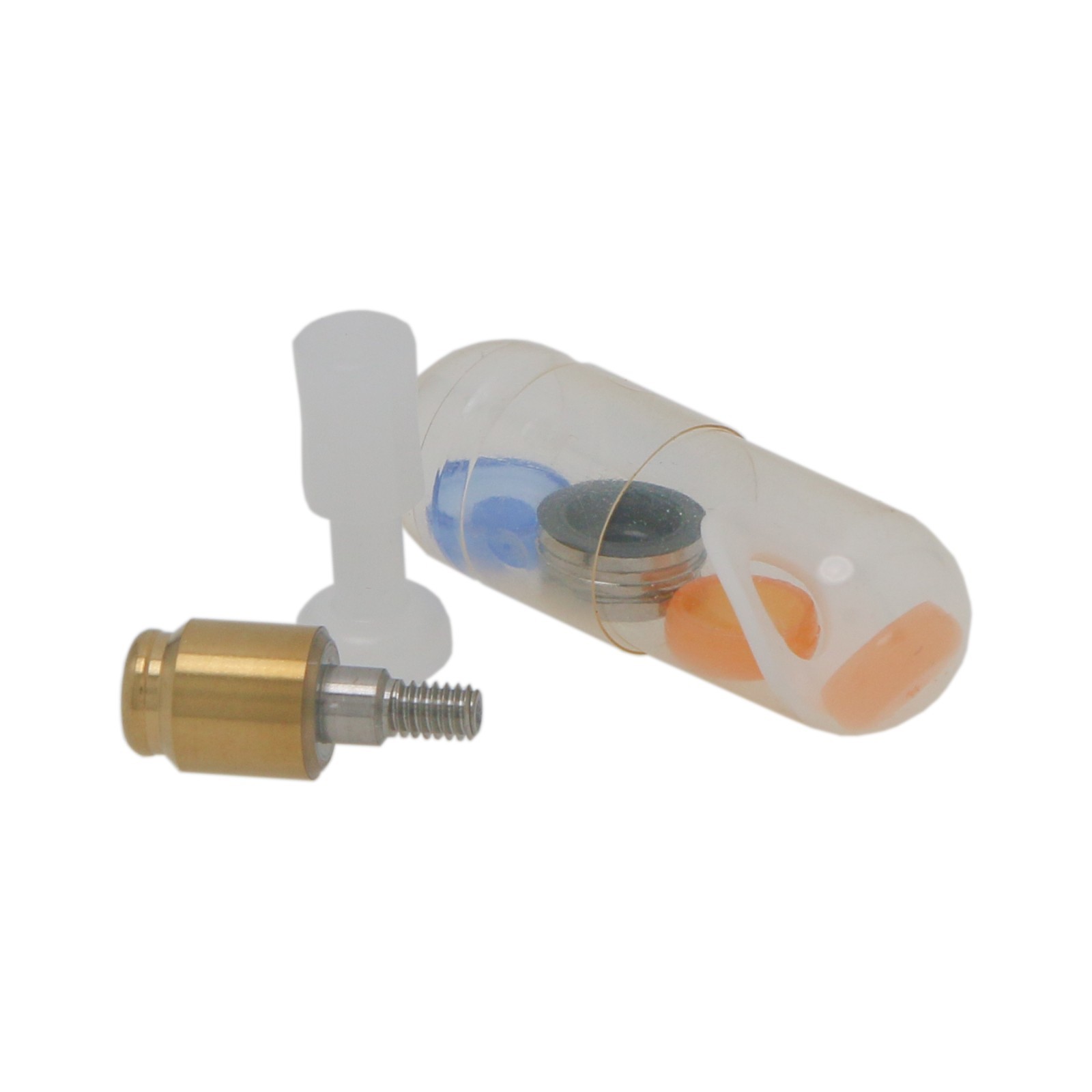 US Locator Overdenture Abutment Fit Zimmer Screw-Vent 4.5mm Male Cap Kit Implant