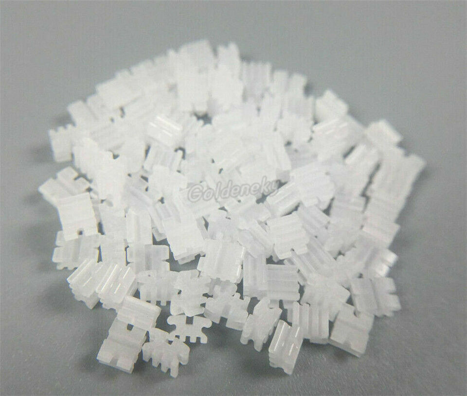 100x/Kit Dental Orthodontic Bracket Ceramic Metal In Bulk Mini Roth 022 345 Hook