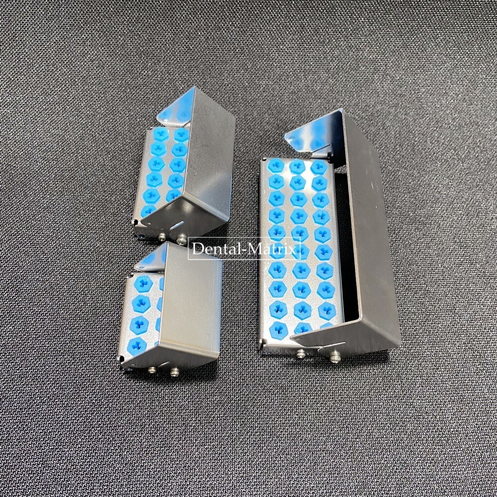 Dental Implant Drills Organizer Holder Sterilization Case Bur Block 8/12/30 Hole