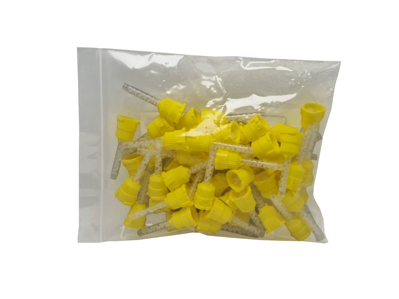 240X Mixing Tips VP8105T Defend MIXPAC T-Style Impression Yellow 4.2mm 1:1