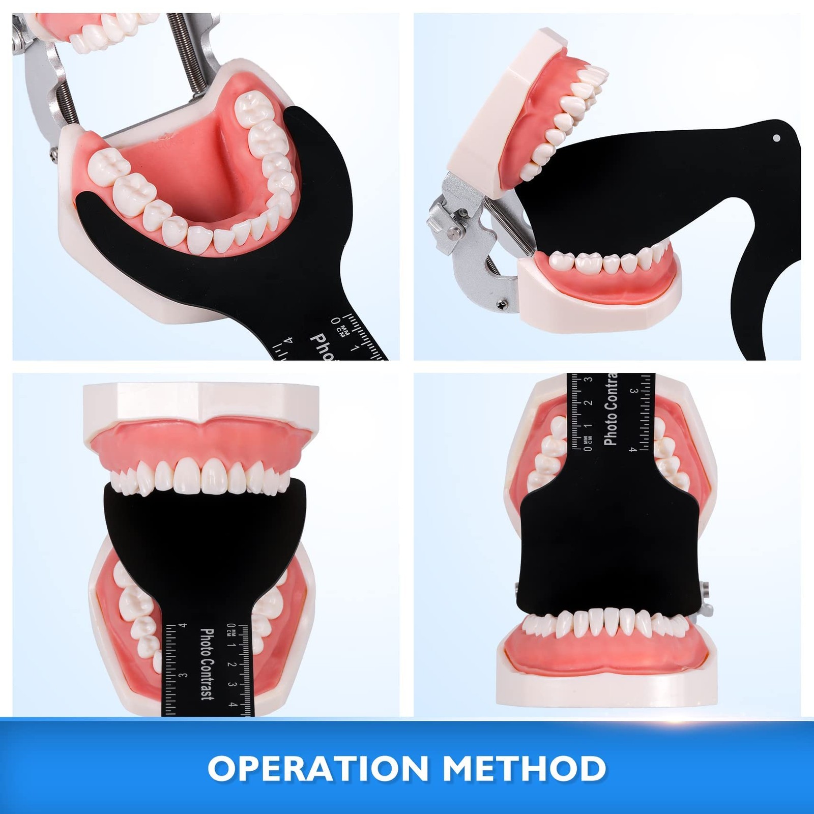 PROTECTOR 6 Pcs Dental Contraster Intraoral Photographic Black…