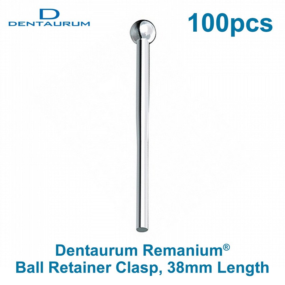 Dental Dentaurum Remanium Ball Retainer Clasp 38mm Length