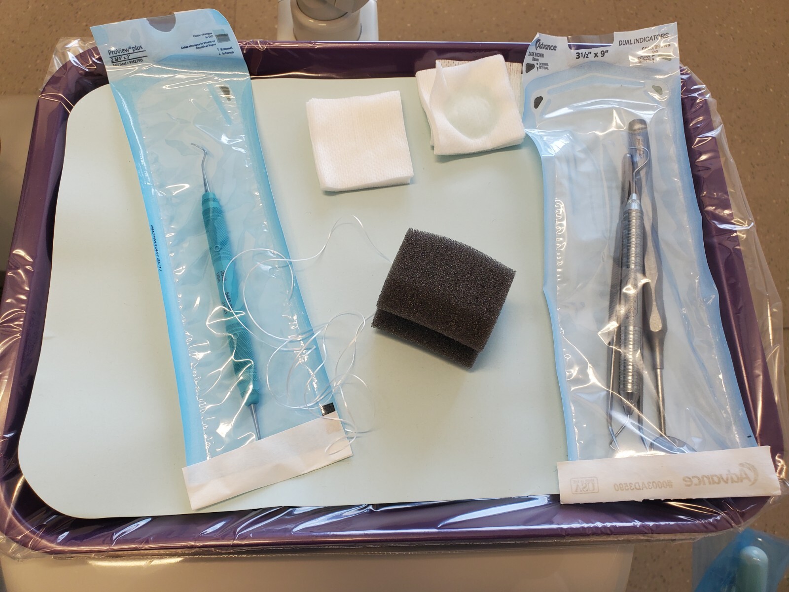 Denta Bloc Foam Sponge 160 pcs (GRAY) High Quality Endo Dentist designed Dental