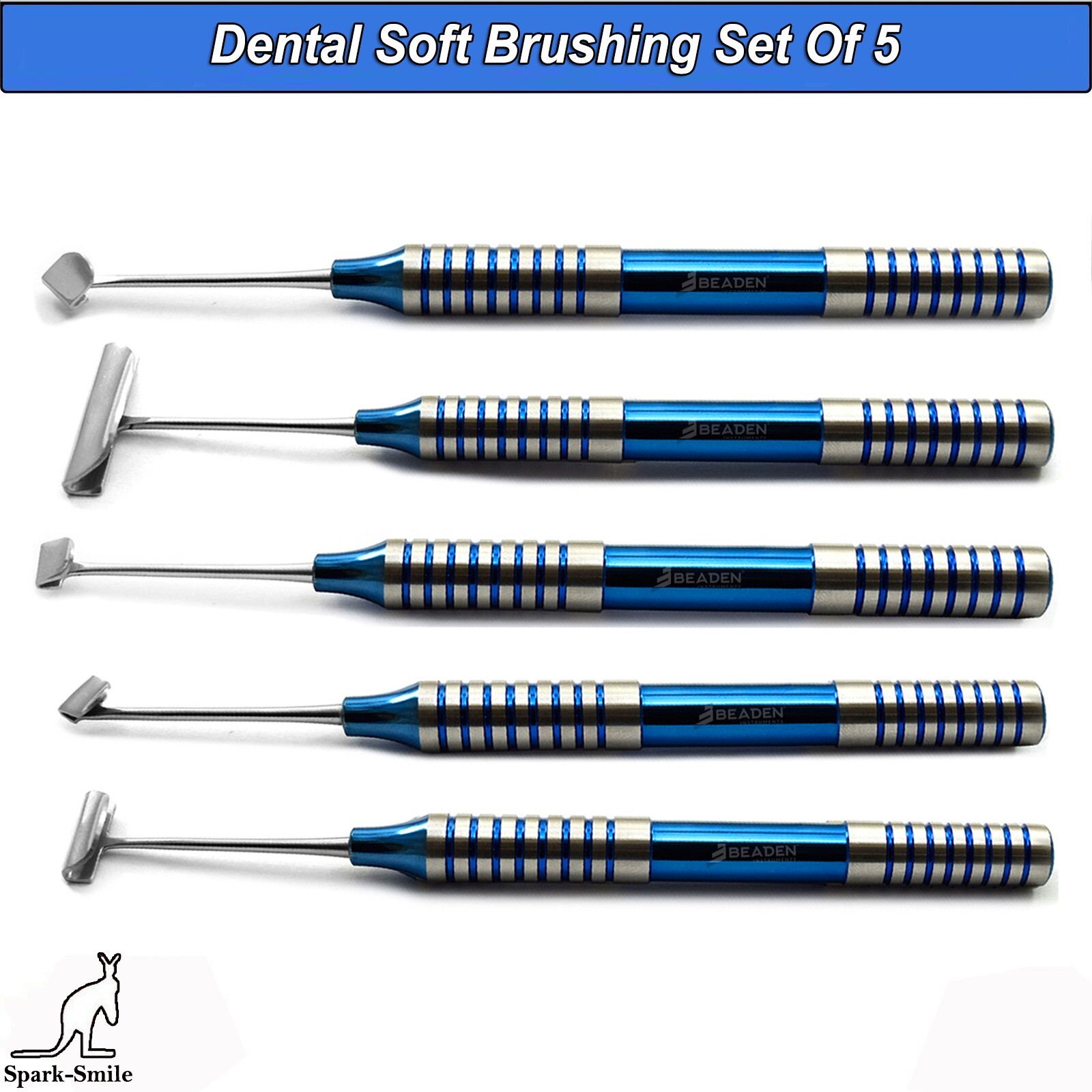 Dental Implant Soft Brushing Kit Lingual Tissue Flap Surgery Instruments Set CE