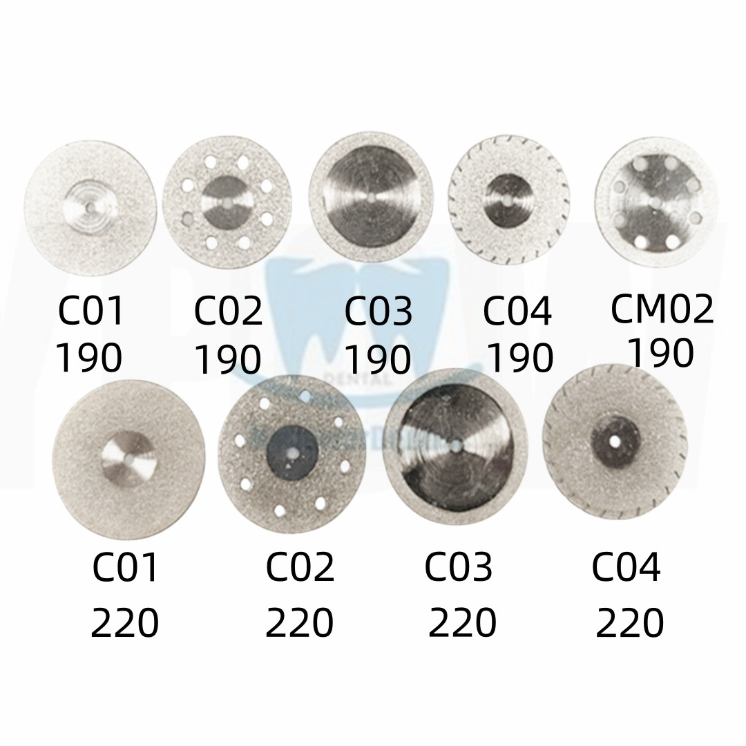 Dental Composite Finishing Diamond Polishing Disc Kit Spiral Wheel Mandrel TOR