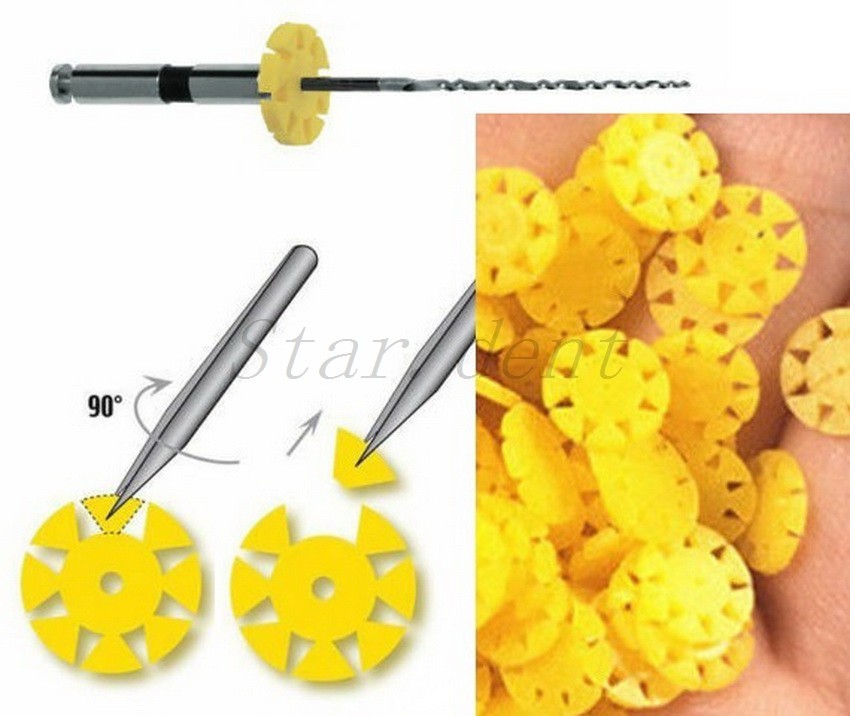 500pcs Dental Endo Files Stoppers Disinfection Counters Marking Circle Rings