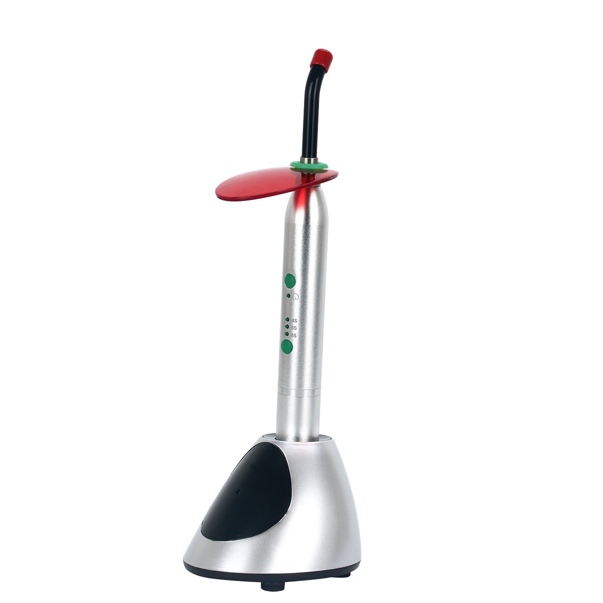 AZDENT Dental Wireless LED Curing Light Resin Cure Lamp 2700mw/c㎡ Silver