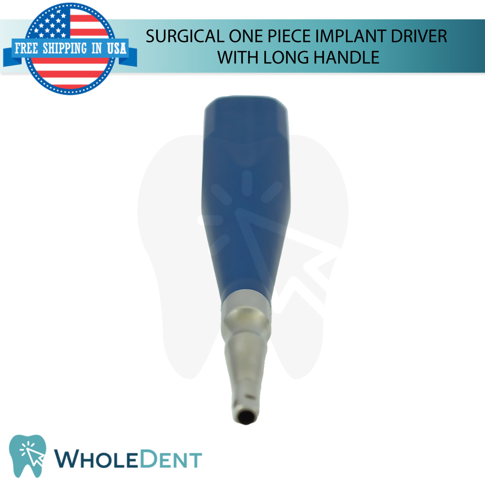 Long Handle One Piece Fixture Driver Reusable Installation Tool Dental Procedure