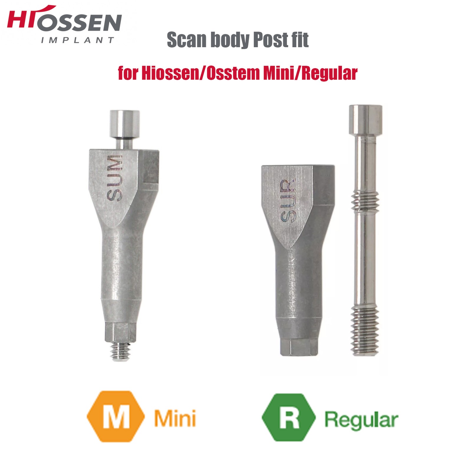 US Dental Locator Abutments Healing Impression Coping for Hiossen ET Osstem TS