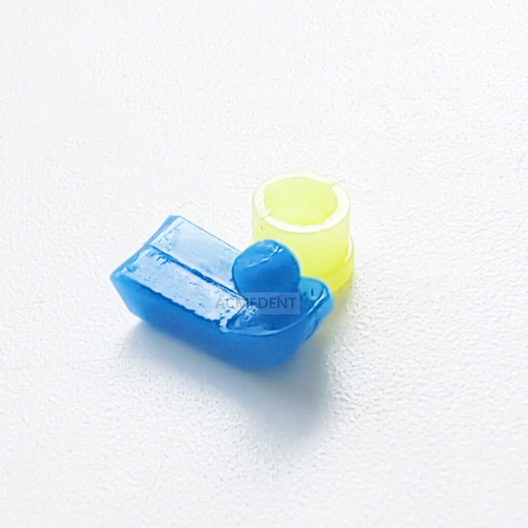Dental Extracoronal Castable Ball Micro Attachment Cap Bar 30° Patrix ∅2.2 10Kit