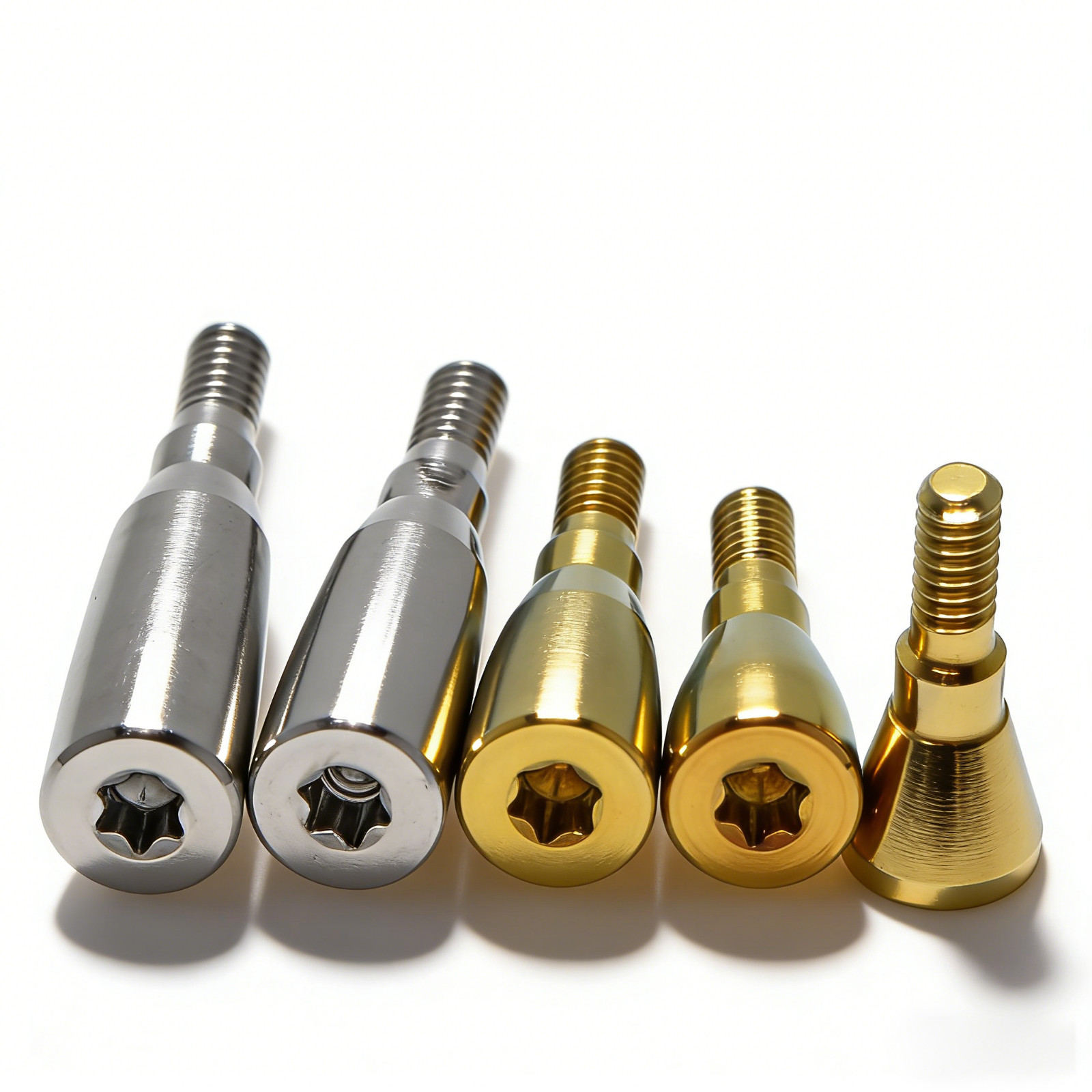 US 5Pcs Dental Healing Cap Abutments Cover Screw Fit Straumann ITI NC/RC